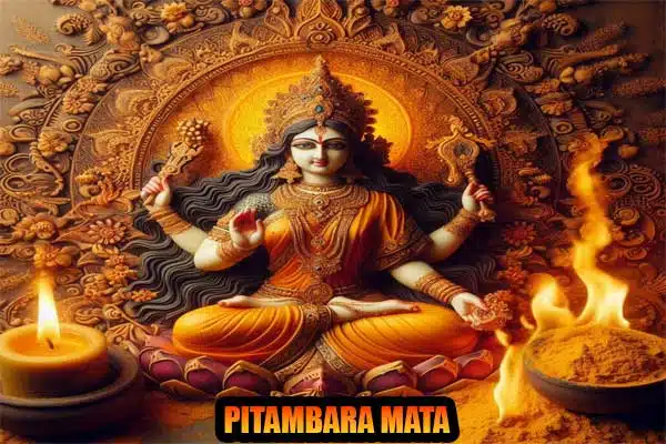 Pitambara mata for protection