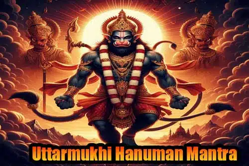 Uttaramukhi Hanuman Mantra Wealth & Success