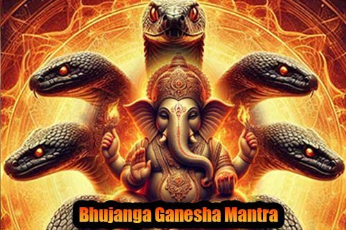 Bhujanga Ganesha Mantra for Strong Protection