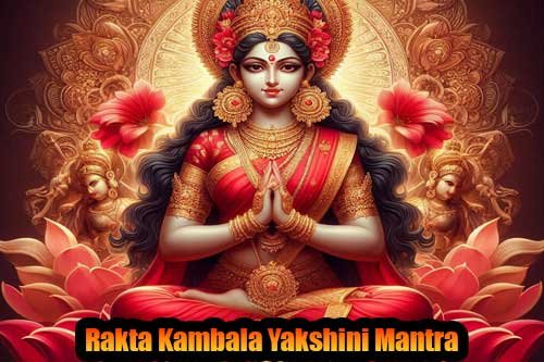 Rakta Kambala Yakshini Mantra for Attraction