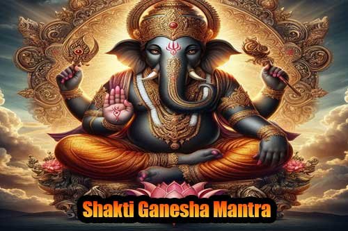 Shakti Ganesh Mantra - Path to Success