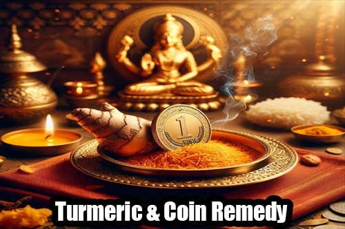 Attract Divine Prosperity With Turmeric & Coin Remedy